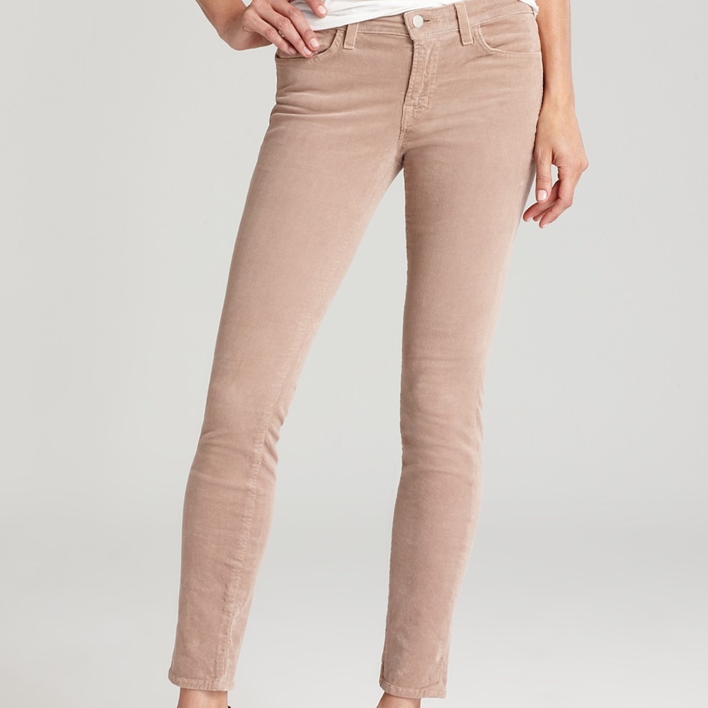 J Brand Tan ‘Lioness’ Corduroy Jeans